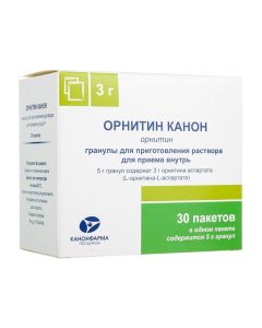 ornithine - Ornithine Canon granules for solution for oral administration 3 g 30 pcs. missouri Pharmacy Online - missouri.buy-pharm.com