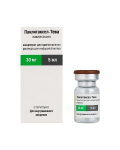 paclitaxel - Paclitaxel-Teva conc. for solution for infusion 6 mg / ml vial 5 ml 1 pc missouri Pharmacy Online - missouri.buy-pharm.com