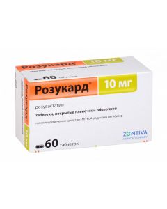 Rosuvastatin - Rosucard tablets are covered.pl.ob. 10 mg 60 pcs. missouri Pharmacy Online - missouri.buy-pharm.com