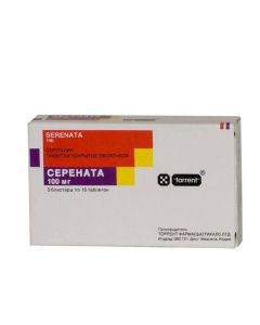 sertraline - Serenate tablets 100 mg, 30 pcs. missouri Pharmacy Online - missouri.buy-pharm.com