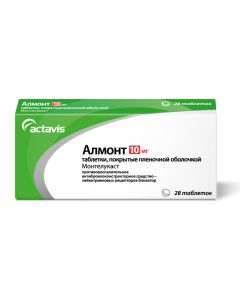 montelukast - Almont tablets are covered.pl.ob. 10 mg 28 pcs. missouri Pharmacy Online - missouri.buy-pharm.com