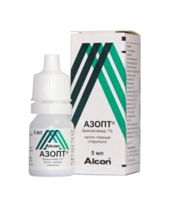 Brynzolamyd - Azopt eye drops 10 mg / ml, 5 ml missouri Pharmacy Online - missouri.buy-pharm.com