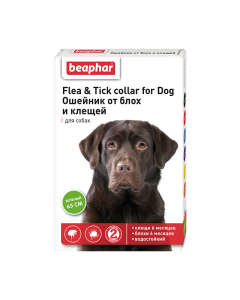 Dyazynon - Beafar Flea & Tick Collar Dog collar green from fleas 6 months. and ticks 6 months. 65 cm 1 pc. missouri Pharmacy Online - missouri.buy-pharm.com