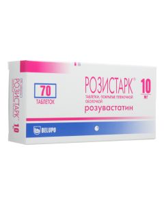 rosuvastatin - Rosistark tablets coated. 10 mg film 70 pcs. missouri Pharmacy Online - missouri.buy-pharm.com