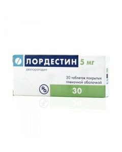Desloratadine - Lordestine tablets is covered.pl.ob. 5 mg 30 pcs. missouri Pharmacy Online - missouri.buy-pharm.com