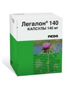 milk thistle pyatnystoy fruit ekstrakt - Legalon 140 capsules 140 mg, 60 pcs. missouri Pharmacy Online - missouri.buy-pharm.com
