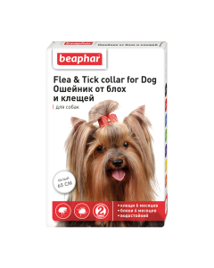 Dyazynon - Beafar (Beaphar) Flea & Tick Collar Dog collar white from fleas 6 months. and ticks 6 months 65 cm missouri Pharmacy Online - missouri.buy-pharm.com