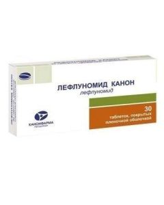 Leflunomyd - Leflunomide Canon tablets coated.pl.ob. 20 mg 30 pcs. missouri Pharmacy Online - missouri.buy-pharm.com