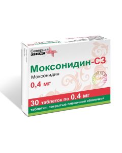 Moksonydyn - Moxonidine-SZ tablets coated.pl.ob. 0.4 mg 30 pcs. missouri Pharmacy Online - missouri.buy-pharm.com