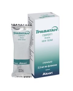 Travoprost - Travatan eye drops 40 mcg / ml 2.5 ml dropper bottle 1 pc. missouri Pharmacy Online - missouri.buy-pharm.com