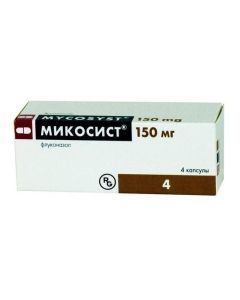 Fluconazole - Mikosist capsules 150 mg, 4 pcs. missouri Pharmacy Online - missouri.buy-pharm.com