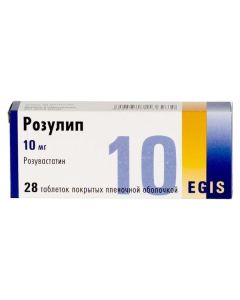 rosuvastatin - rosulip tablets coated.pl.ob. 10 mg 28 pcs. missouri Pharmacy Online - missouri.buy-pharm.com