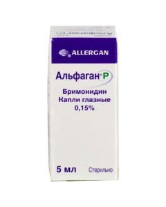 Bremonidine - Alfagan R eye drops 0.15%, 5 ml missouri Pharmacy Online - missouri.buy-pharm.com