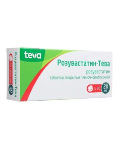 rosuvastatin - rosuvastatin tablets coated. 20 mg 30 pcs. missouri Pharmacy Online - missouri.buy-pharm.com