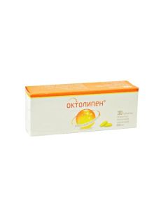 Tyoktovaya acid - Oktolipen tablets is covered.pl.ob. 600 mg 30 pcs. missouri Pharmacy Online - missouri.buy-pharm.com