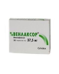 Venlafaxine - Venlaxor tablets 37.5 mg, 30 pcs. missouri Pharmacy Online - missouri.buy-pharm.com
