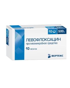 Levofloxacin - Levofloxacin tablets are coated.pl.ob. 500 mg 10 pcs. missouri Pharmacy Online - missouri.buy-pharm.com