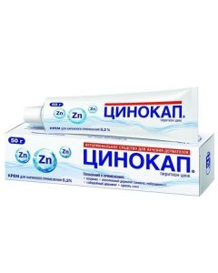 Pyrytyon zinc - Tsinokap cream 0.2%, 50 g missouri Pharmacy Online - missouri.buy-pharm.com