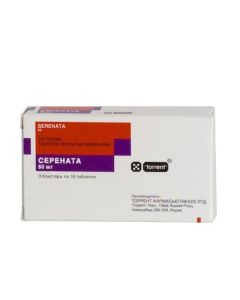 sertraline - Serenate tablets 50 mg, 30 pcs. missouri Pharmacy Online - missouri.buy-pharm.com