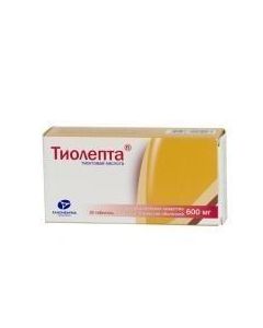 Tyoktovaya acid - Tialept tablets are covered.pl.ob. 600 mg 30 pcs. missouri Pharmacy Online - missouri.buy-pharm.com