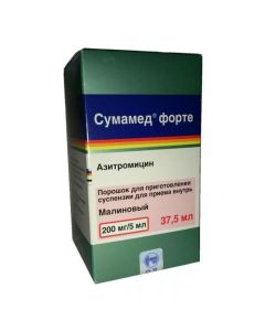 Azithromycin - Sumamed forte por.d / sus.d / so forth inside small. 200mg / 5 ml 35.573g / 37.5ml missouri Pharmacy Online - missouri.buy-pharm.com