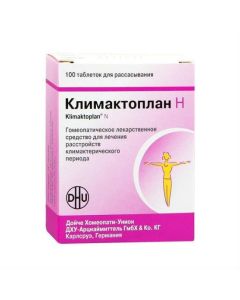 Homeopatycheskyy composition - Climactoplan N tablets, 100 pcs. missouri Pharmacy Online - missouri.buy-pharm.com