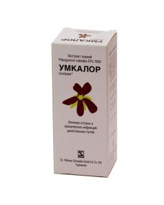 Pelargonium sydovydnoy roots zhydkyy ekstrakt - Umkalor dropper bottle 50 ml missouri Pharmacy Online - missouri.buy-pharm.com