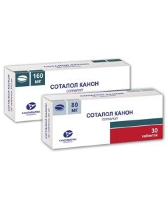 sotalol - Sotalol Canon tablets 160 mg 20 pcs. missouri Pharmacy Online - missouri.buy-pharm.com