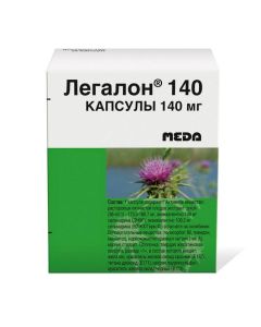 milk thistle extract pyatnystoy fruit ekstrakt - Legalon 140 capsules 140 mg, 30 pcs. missouri Pharmacy Online - missouri.buy-pharm.com
