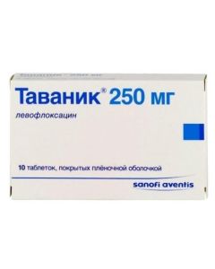 Levofloxacin - tavanic tablets 250 mg, 10 pcs. missouri Pharmacy Online - missouri.buy-pharm.com