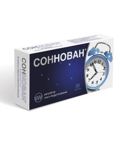 melatonin - Sonnovan tablets coated. 3 mg 30 pcs. missouri Pharmacy Online - missouri.buy-pharm.com
