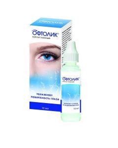 Povidone, Polyvynylov y alcohol - Oftolik eye drops, 10 ml missouri Pharmacy Online - missouri.buy-pharm.com