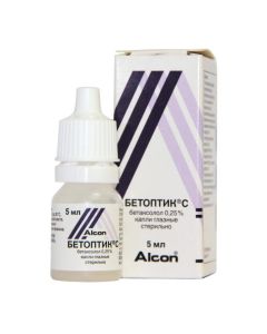 Betaxolol - Betoptic C eye drops 0.25%, 5 ml missouri Pharmacy Online - missouri.buy-pharm.com