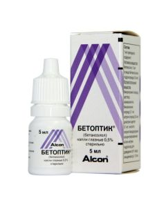 Betaxolol - Betoptic eye drops 0.5%, 5 ml missouri Pharmacy Online - missouri.buy-pharm.com
