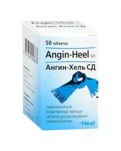 homeopathic composition - Angin-Hel SD tablets, 50 pcs. missouri Pharmacy Online - missouri.buy-pharm.com