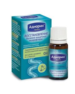 specially otobrann e probyotycheskye shtamm LGG and BB-12 - Adiarin Probio drops for oral administration, dropper bottle 8 g missouri Pharmacy Online - missouri.buy-pharm.com