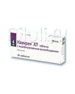 Doxazosin - Camiren XL tablets 4 mg, 30 pcs. missouri Pharmacy Online - missouri.buy-pharm.com