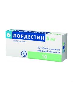 Desloratadine - Lordestine tablets is covered.pl.ob. 5 mg 10 pcs. missouri Pharmacy Online - missouri.buy-pharm.com
