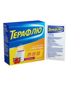 Paracetamol, Phenylephrine, Phenyr amine, Ascorbic acid - TeraFlu forest berries sachets 10 pcs. missouri Pharmacy Online - missouri.buy-pharm.com