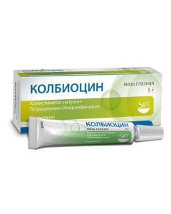 Sodium colistimethate, T etracycline, Chloramphenicol - Colbiocin eye ointment, 5 g missouri Pharmacy Online - missouri.buy-pharm.com