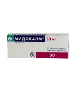Tolperisone - Midokalm tablets 50 mg, 30 pcs. missouri Pharmacy Online - missouri.buy-pharm.com