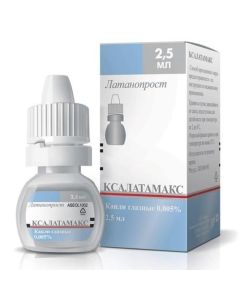 Latanoprost - Xalatamax eye drops 0.005%, 2.5 ml missouri Pharmacy Online - missouri.buy-pharm.com