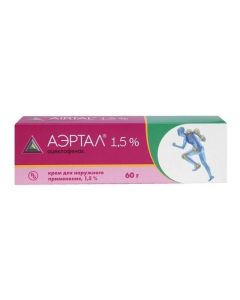 Aceclofenac - Aertal cream 1.5%, 60 g missouri Pharmacy Online - missouri.buy-pharm.com