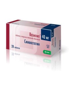 C mvastatyn - Vasilip tablets 40 mg, 28 pcs. missouri Pharmacy Online - missouri.buy-pharm.com