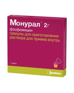 fosfomycin - Monural granules for solution for oral administration 2 g sachets 1 pc. missouri Pharmacy Online - missouri.buy-pharm.com