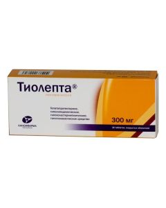 Tyoktovaya acid - Tialept tablets are covered.pl.ob. 300 mg 30 pcs. 30 pcs missouri Pharmacy Online - missouri.buy-pharm.com