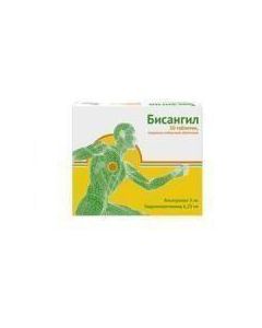 , Hydrohlorotyazyd - Bisangil tablets 5 mg + 6.25 mg 30 pcs. missouri Pharmacy Online - missouri.buy-pharm.com