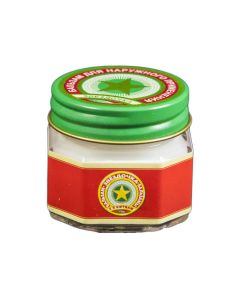Althea Corr., Chamomile flowers, Horsetail tr., Greek. walnut leaf, Yarrow tr., Oak Cor., Dandelion tr. - Asterisk balm 16 g missouri Pharmacy Online - missouri.buy-pharm.com