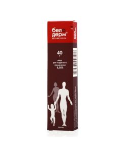Betamethasone - Beloderm ointment p19sf56f56 0.05% 0.056% 0.05% 0.05% 0.05% 0.05% 0.05% 0.05%. 0.05%, 40 g missouri Pharmacy Online - missouri.buy-pharm.com