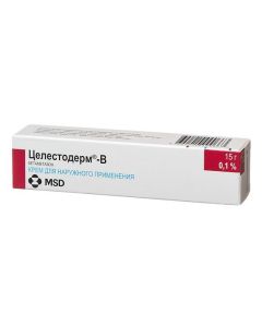Betamethasone - Celestoderm In Cream 0.1%, 15 g missouri Pharmacy Online - missouri.buy-pharm.com
